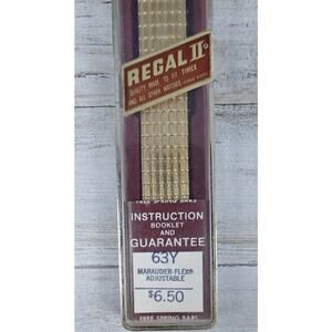 VTG REGAL II MARAUDER-FLEX 63Y Adjustable Expansion Watch Band L-6 1/8" W-5/8"